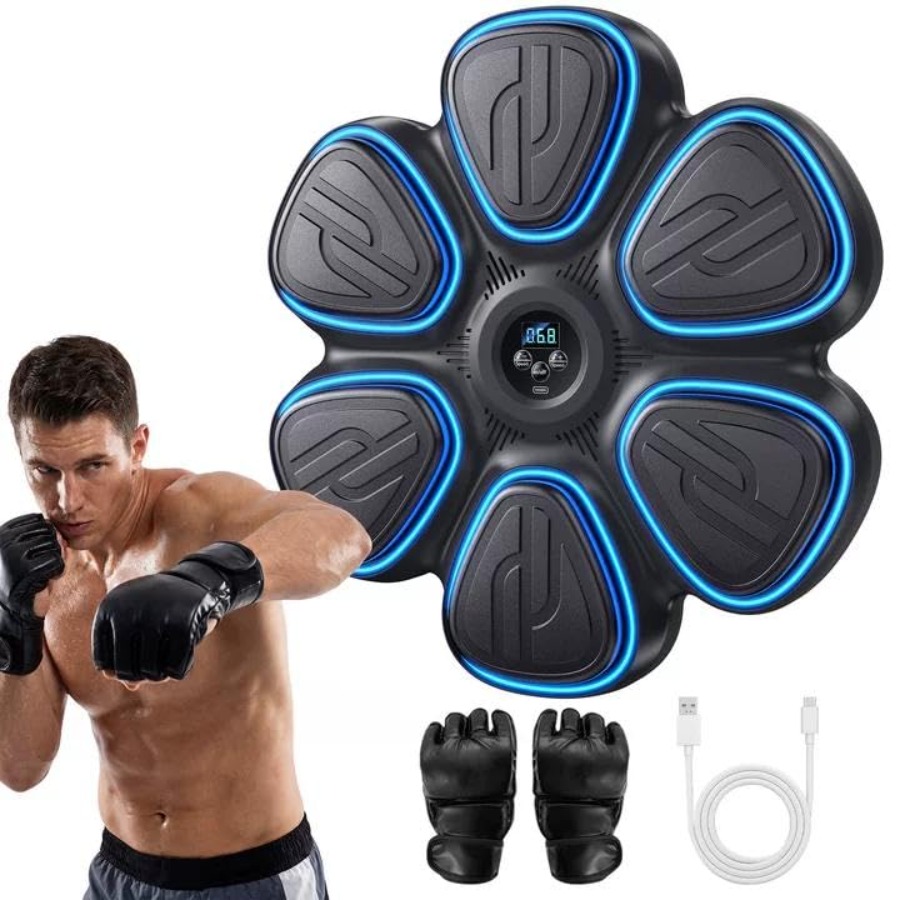 Home Gym Workout Equipment - Music Boxing Machine for Adults Bluetooth