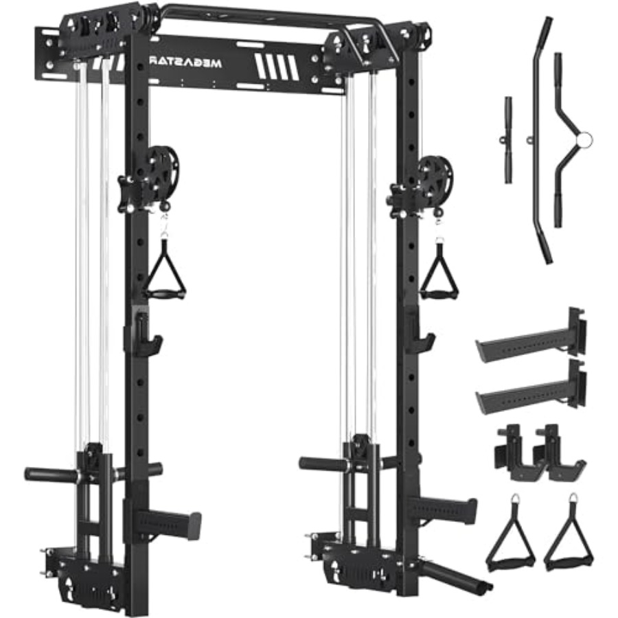 Home Gym System - Power Cage Squat Rack Home Gym