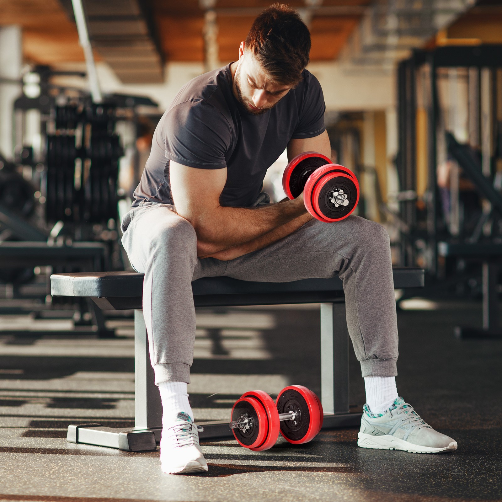 Home Gym Options - Home Gym Weight Set with Dumbbell