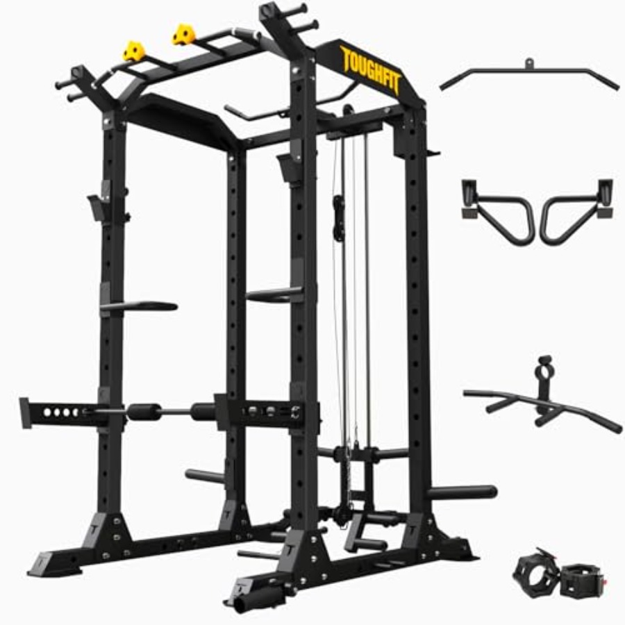 Home Gym System - 2024 Upgraded T2 Power Cage Multi-Function