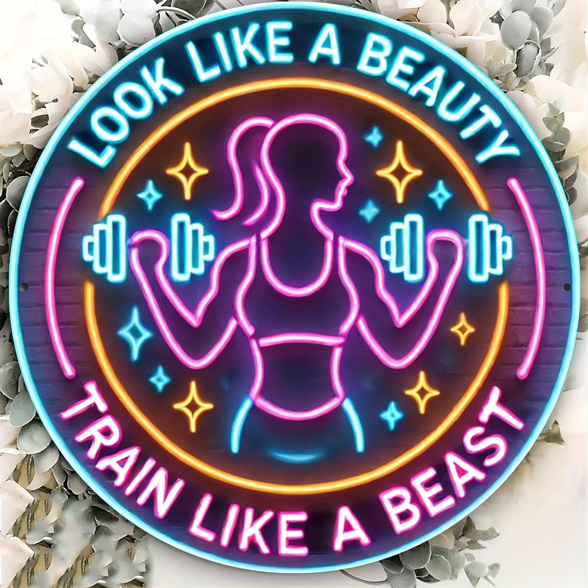 Home Gym House - HD Tin Sign 