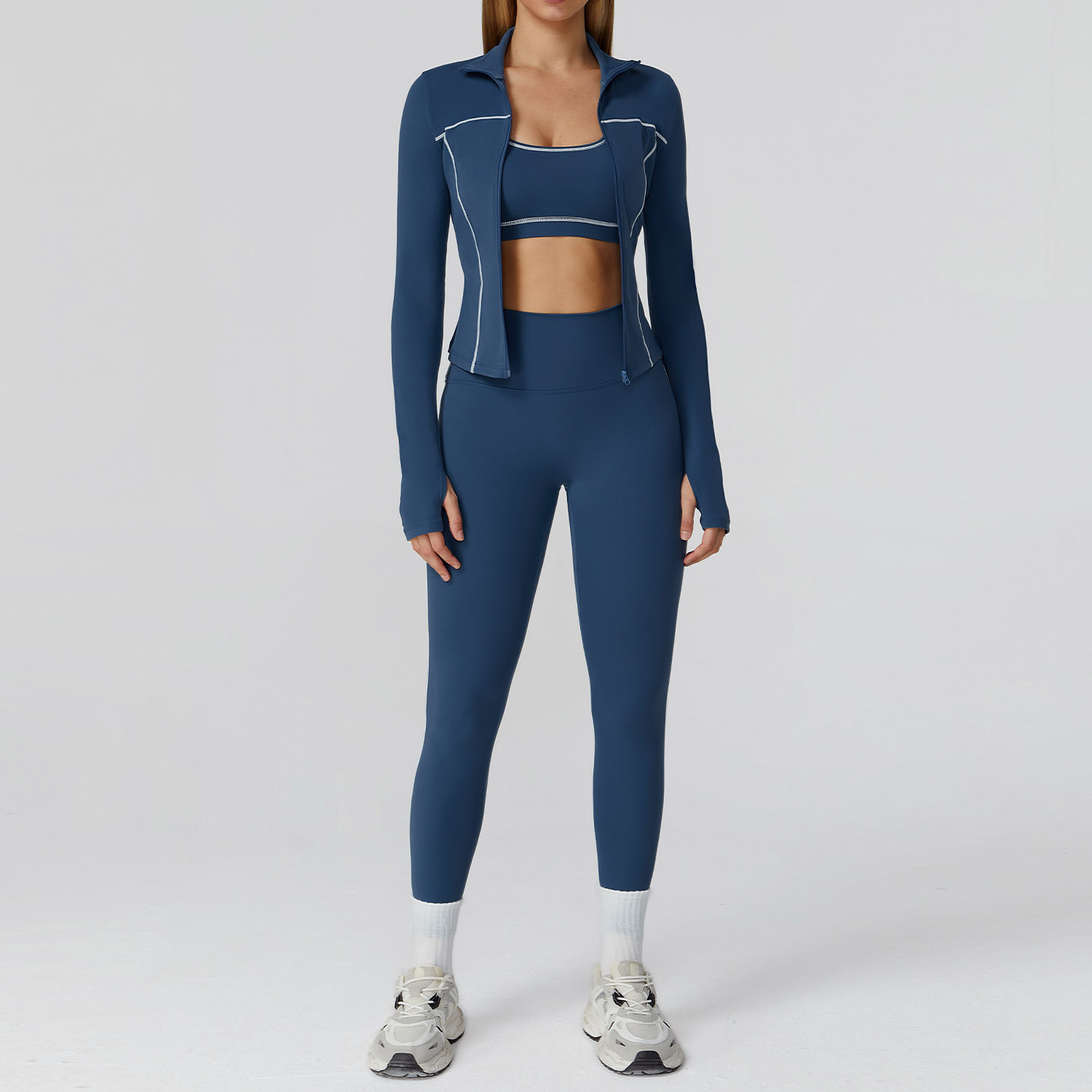 Home Gym Leg Press - Women Clothes Sports Outfits Yoga Set