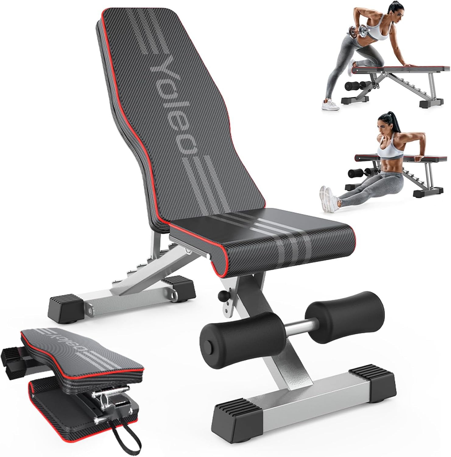 Adjustable Weight Bench for Fu - Home Gym Weight Bench ulasan dan harga