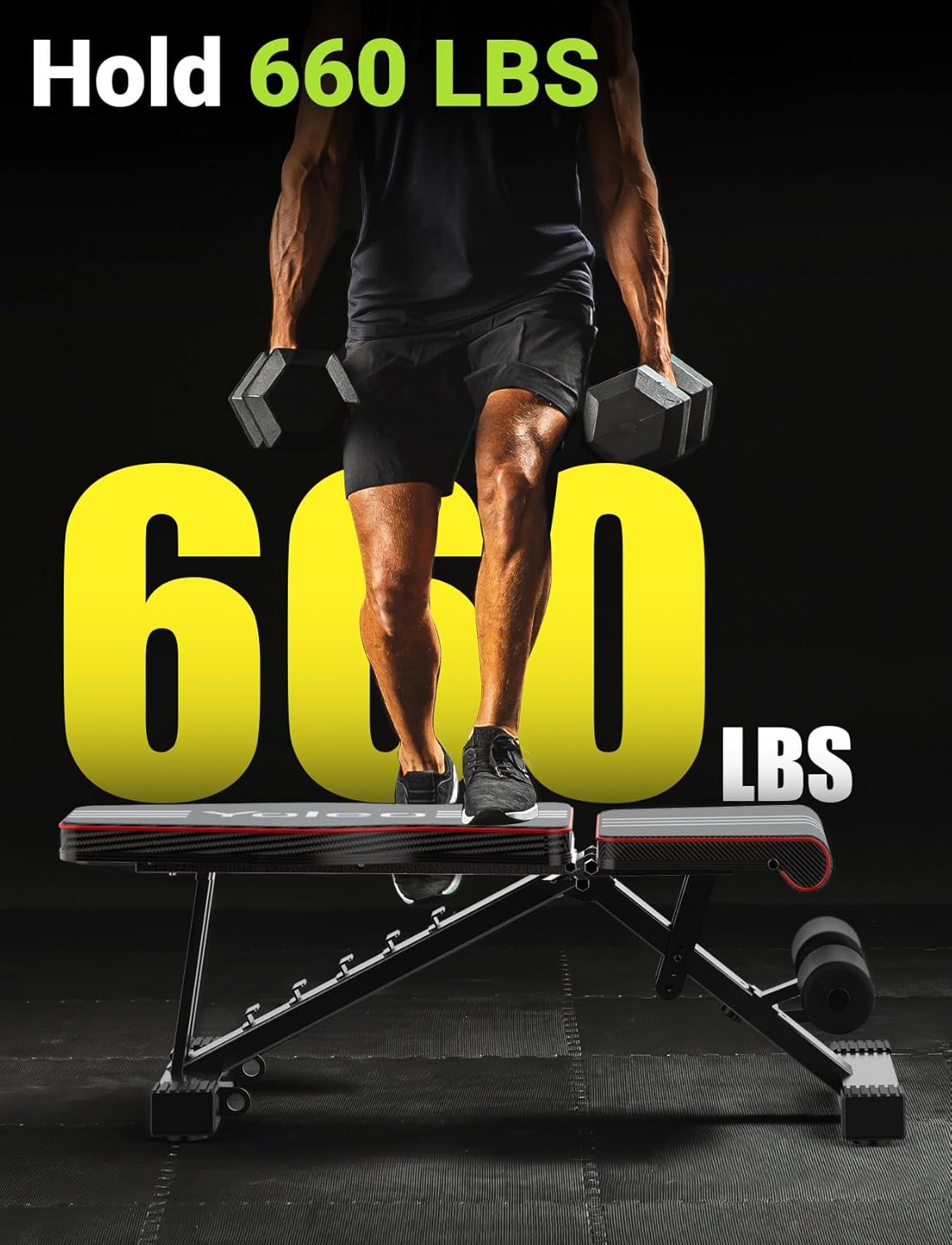 Adjustable Weight Bench for Fu - Home Gym Weight Bench ulasan dan harga
