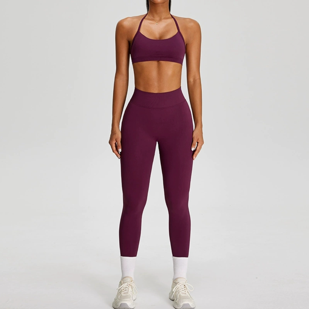 Seamless Sports Suits Women's  - Home Gym Leg Press ulasan dan harga