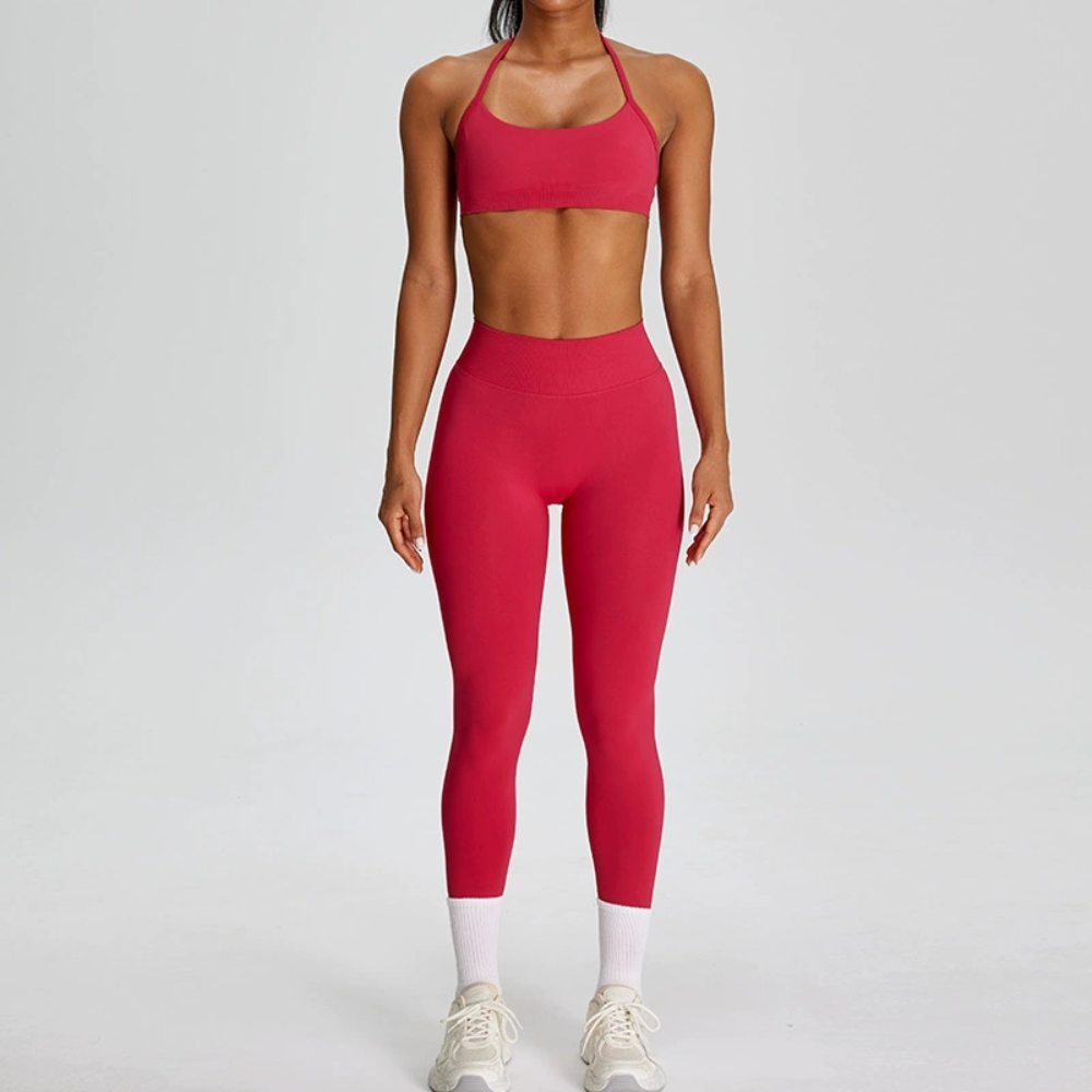 Seamless Sports Suits Women's  - Home Gym Leg Press ulasan dan harga