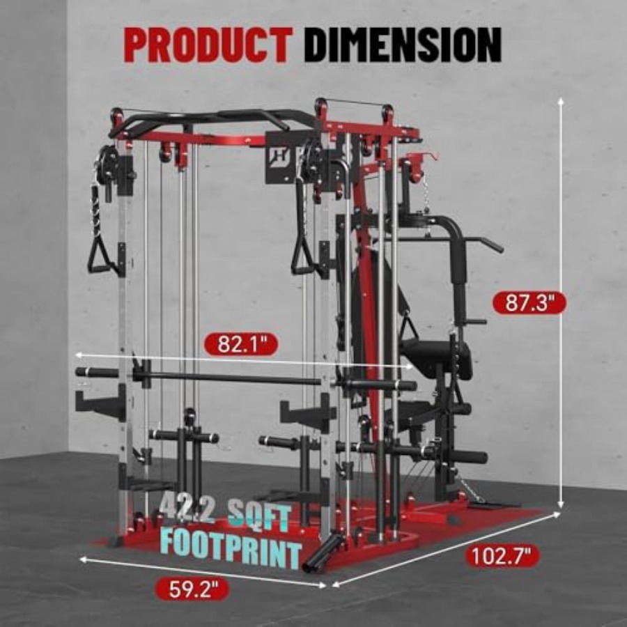 All in One Home Gym System Wor - Home Gym System ulasan dan harga
