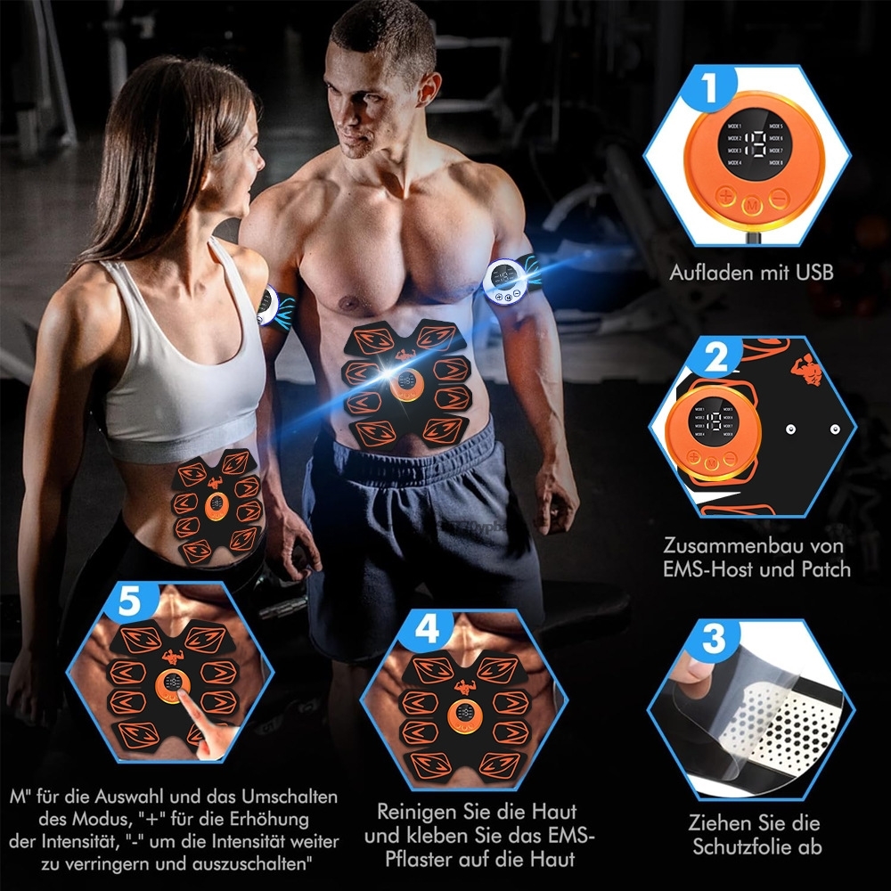 EMS Muscle Stimulator Ab Toner - Home Gym App ulasan dan harga