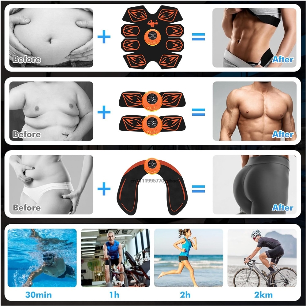EMS Muscle Stimulator Ab Toner - Home Gym App ulasan dan harga