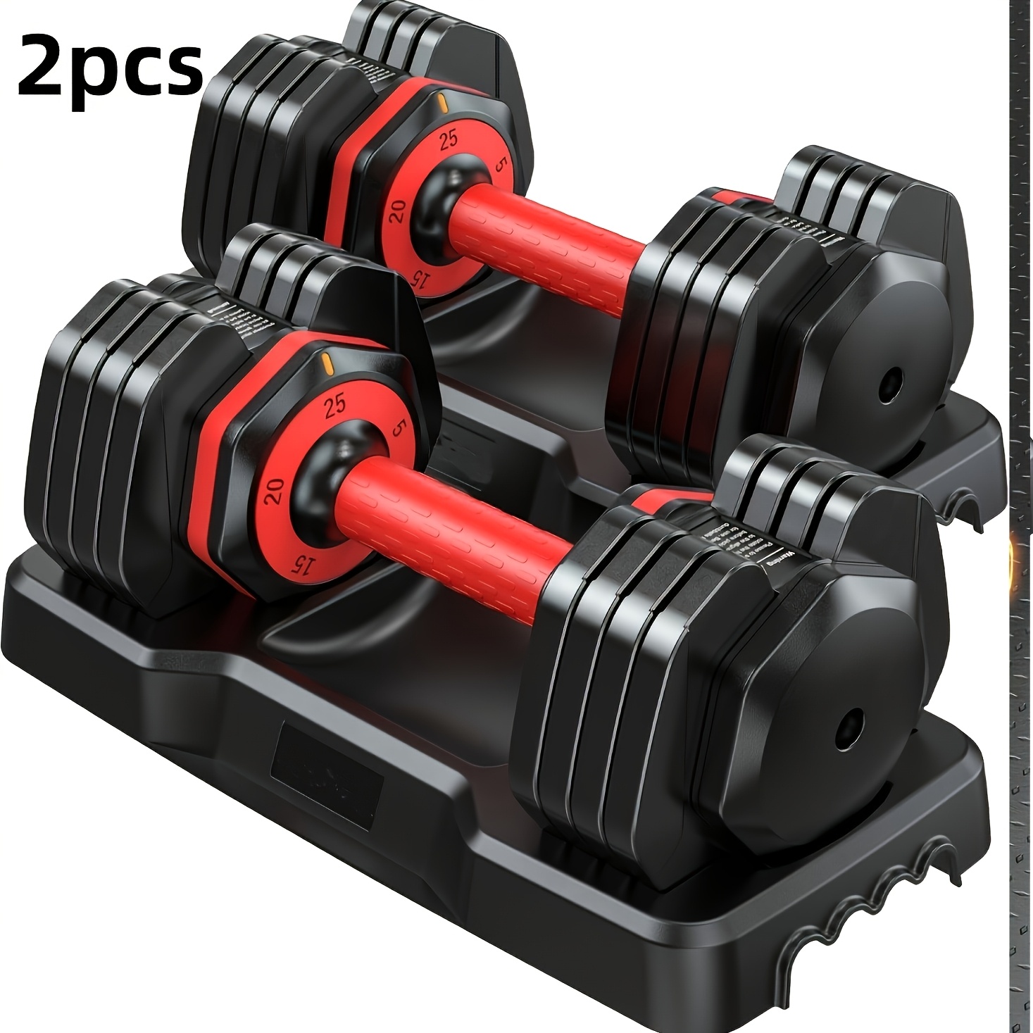 25/55 Lbs Pair Adjustable Dumb - Home Gym Dumbbell Workout ulasan dan harga
