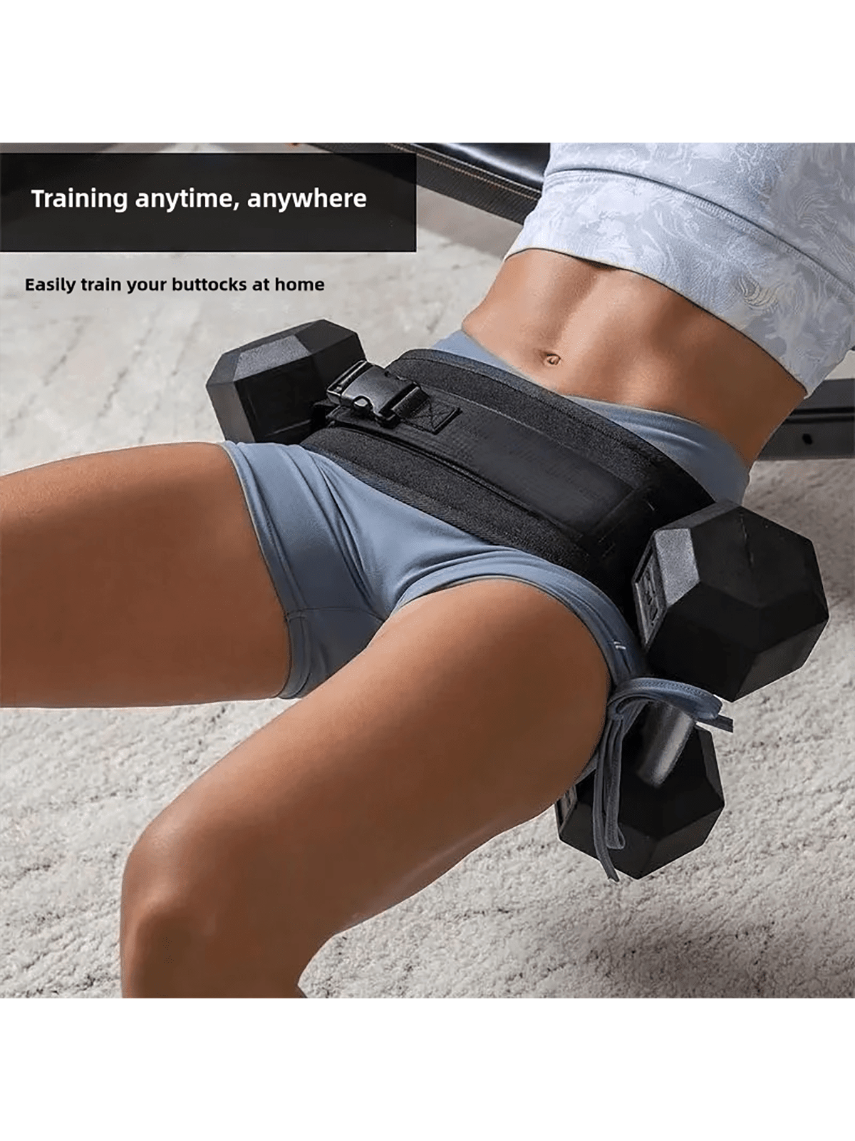 Glute Bridge Resistance Band,  - Home Gym Dumbbell Workout ulasan dan harga