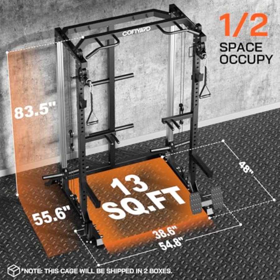 Power Cage Power Rack with Dua - Home Gym System ulasan dan harga