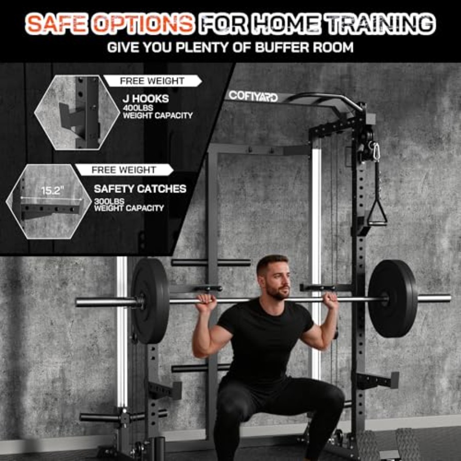 Power Cage Power Rack with Dua - Home Gym System ulasan dan harga