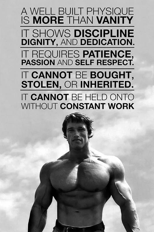 Arnold Schwarzenegger Bodybuil - Home Gym Quotes ulasan dan harga