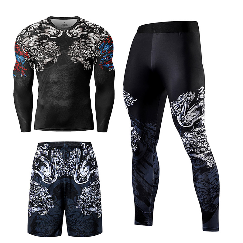 2/3PCS Men Jiu jitsu Tracksuit - Home Gym Leg Press ulasan dan harga