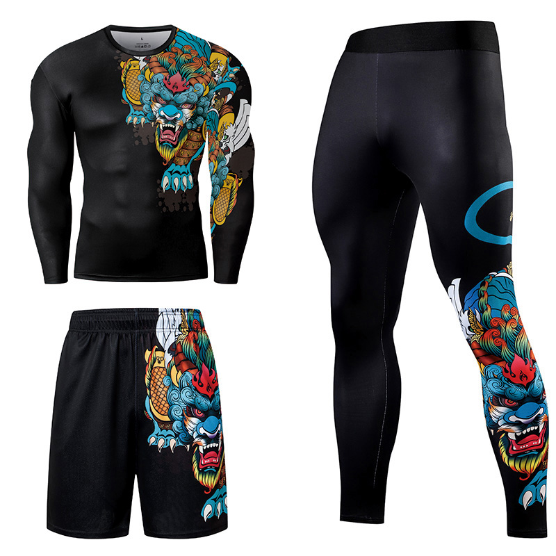 2/3PCS Men Jiu jitsu Tracksuit - Home Gym Leg Press ulasan dan harga
