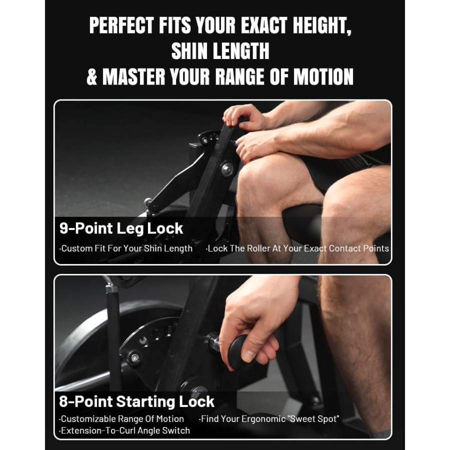 Leg Extension and Curl Machine - Home Gym System ulasan dan harga