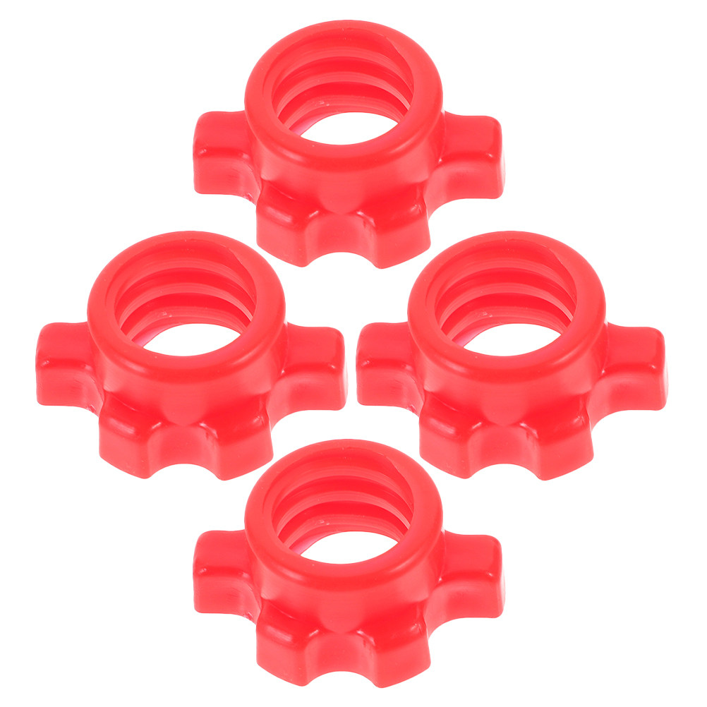 4Pcs Barbell Nut Accessories D - Home Gym Dumbbell Workout ulasan dan harga