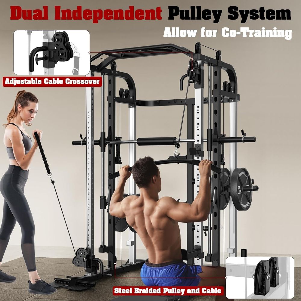 Versatile Power Cage with Adju - Home Gym System ulasan dan harga