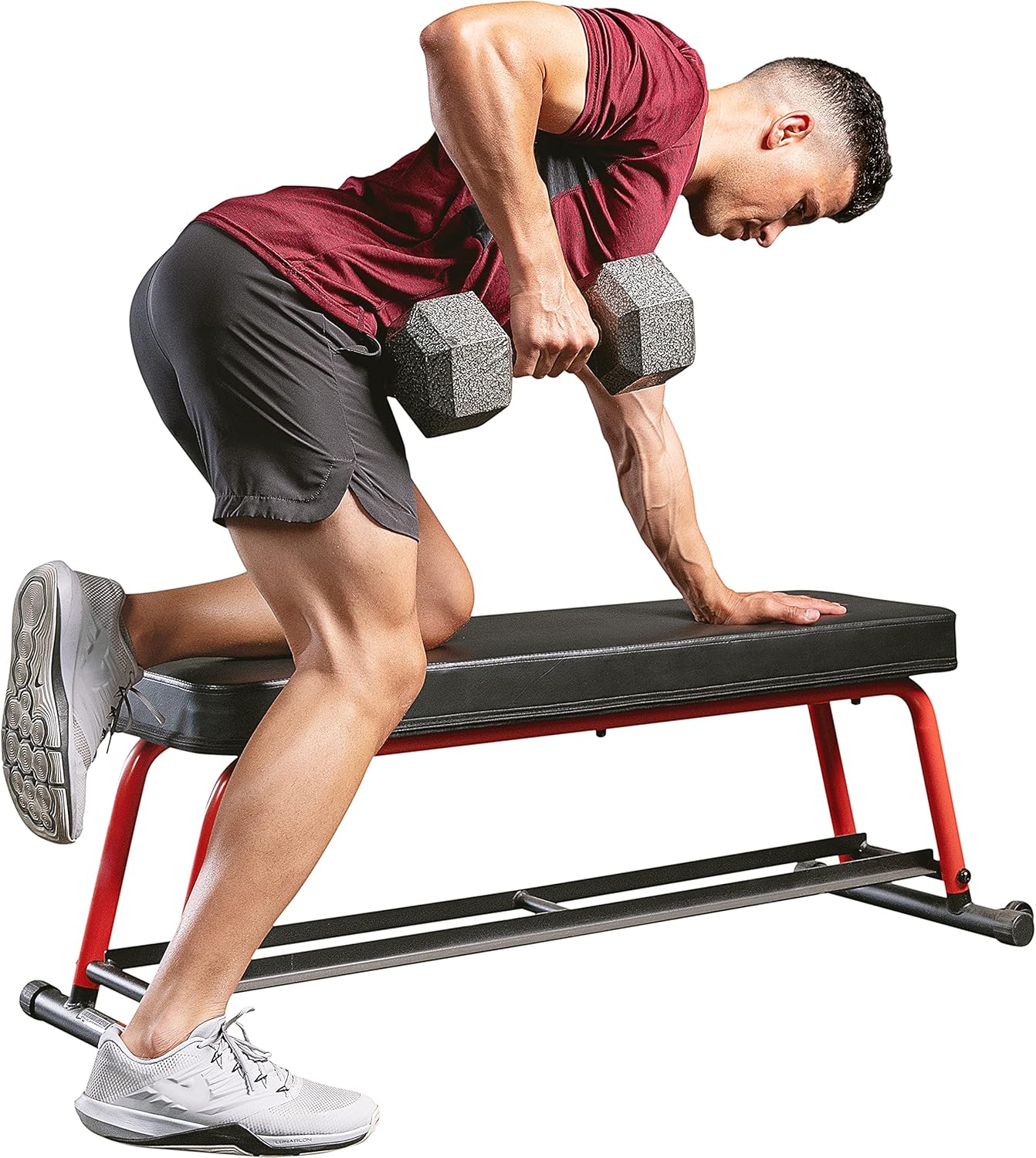 Flat Weight Bench Optional Dum - Home Gym Options ulasan dan harga
