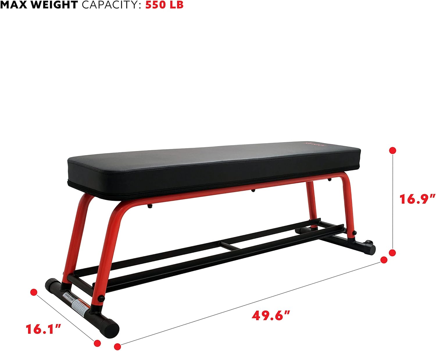 Flat Weight Bench Optional Dum - Home Gym Options ulasan dan harga