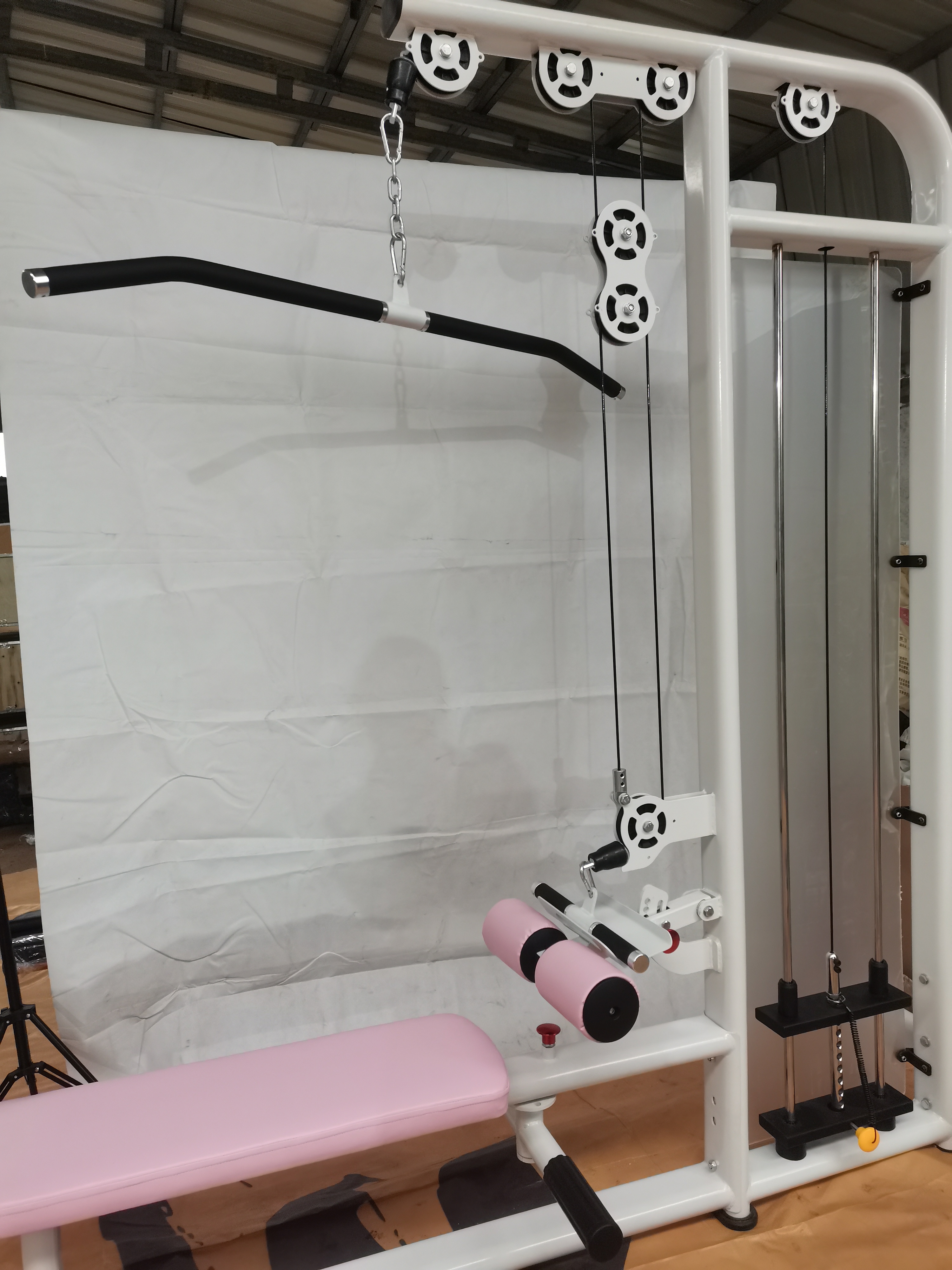 Gym Strength Training Chest Sh - Lat Pulldown Cable ulasan dan harga