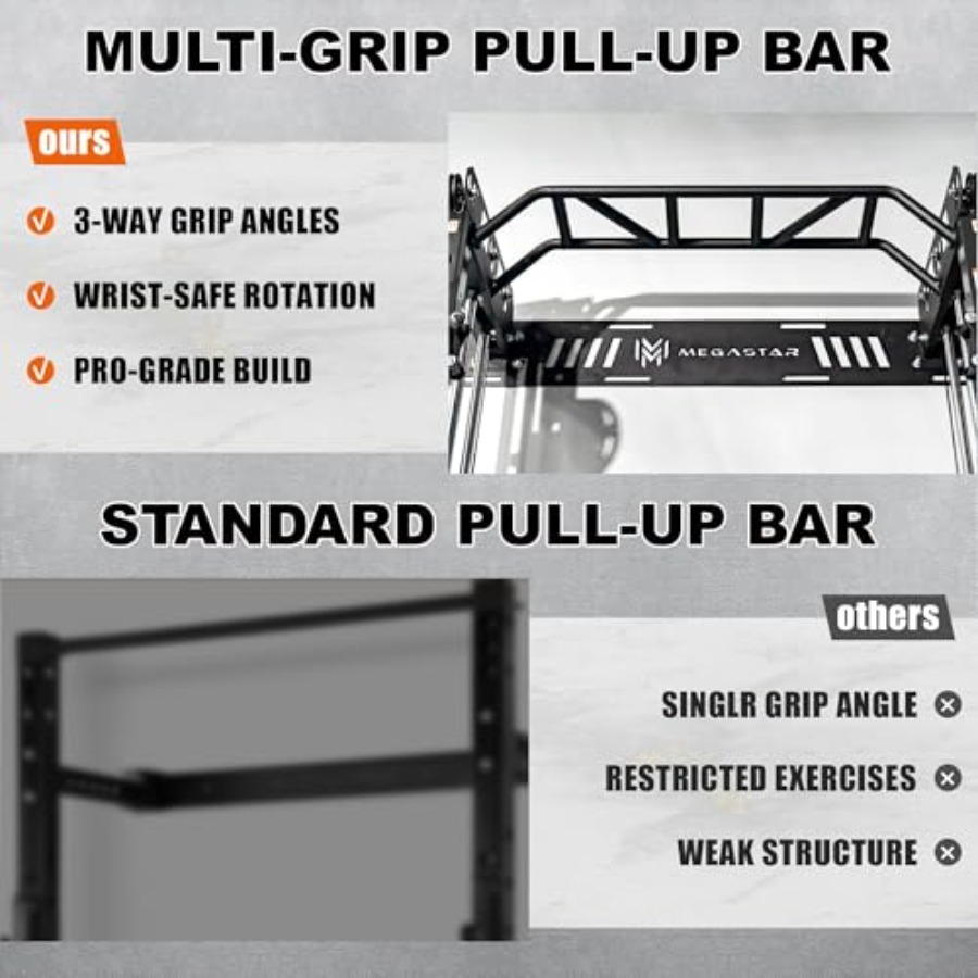 Power Cage Squat Rack Home Gym - Home Gym System ulasan dan harga
