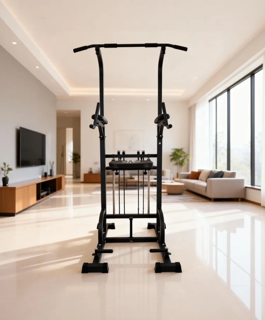 Power Tower Pull-Up Dip Statio - Home Gym Workout Equipment ulasan dan harga