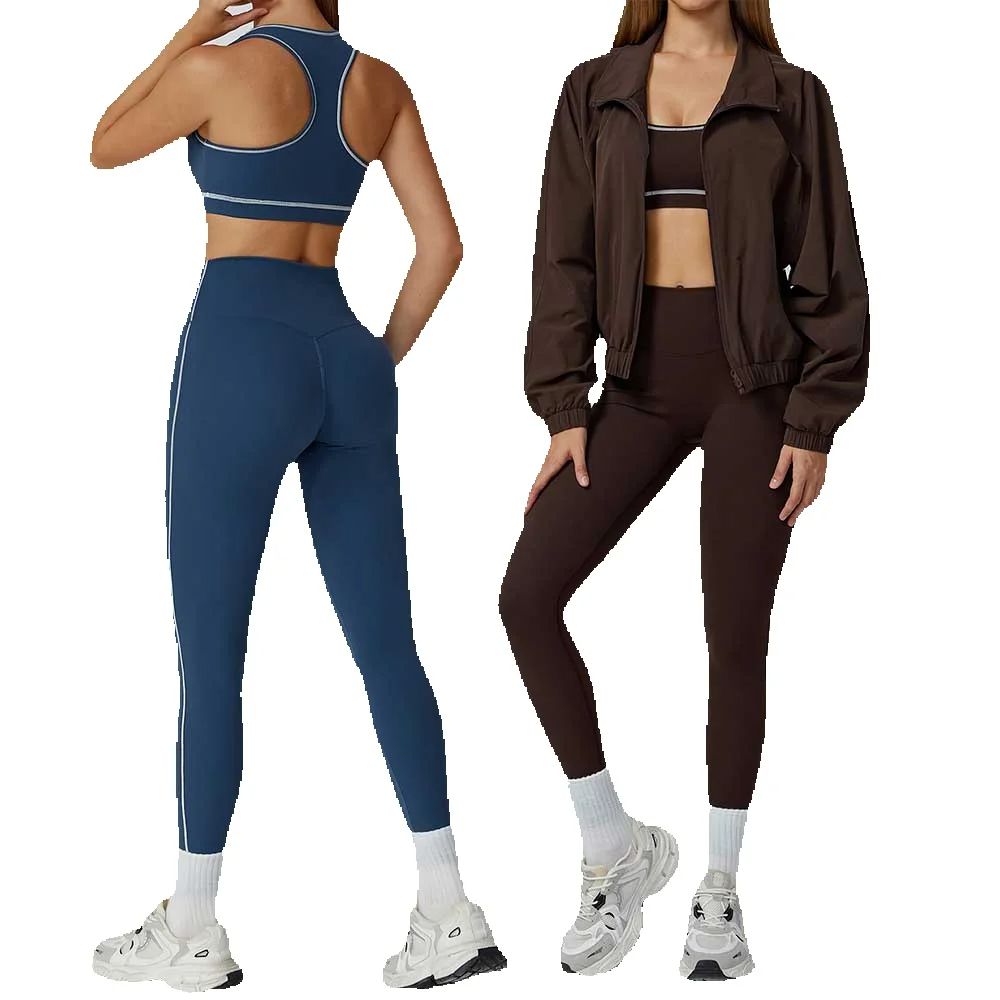 Yoga Clothes Set 2/3PCS Sports - Home Gym Leg Press ulasan dan harga