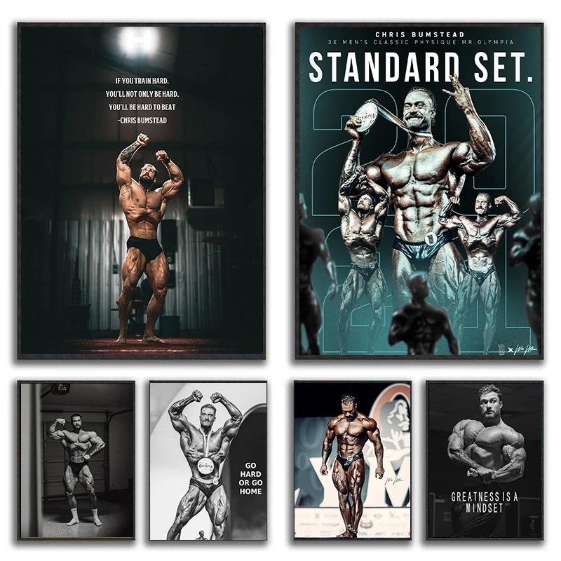 Chris Bumstead Bodybuilder Fit - Home Gym Quotes ulasan dan harga