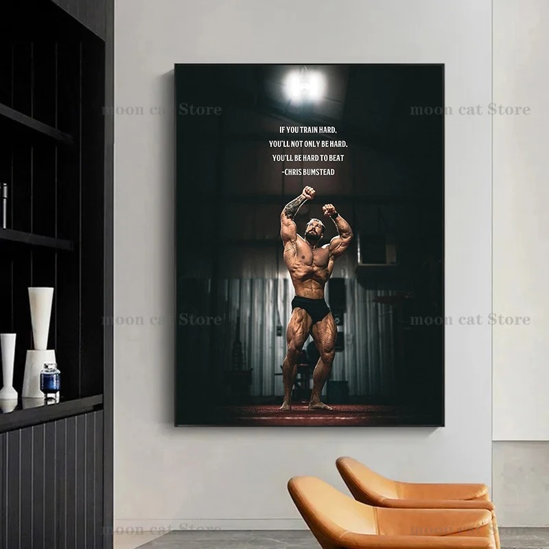 Chris Bumstead Bodybuilder Fit - Home Gym Quotes ulasan dan harga