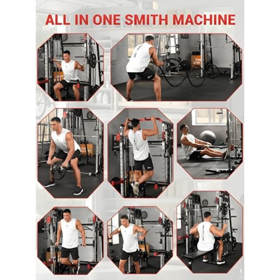 Smith Machine Home Gym All in  - Home Gym System ulasan dan harga