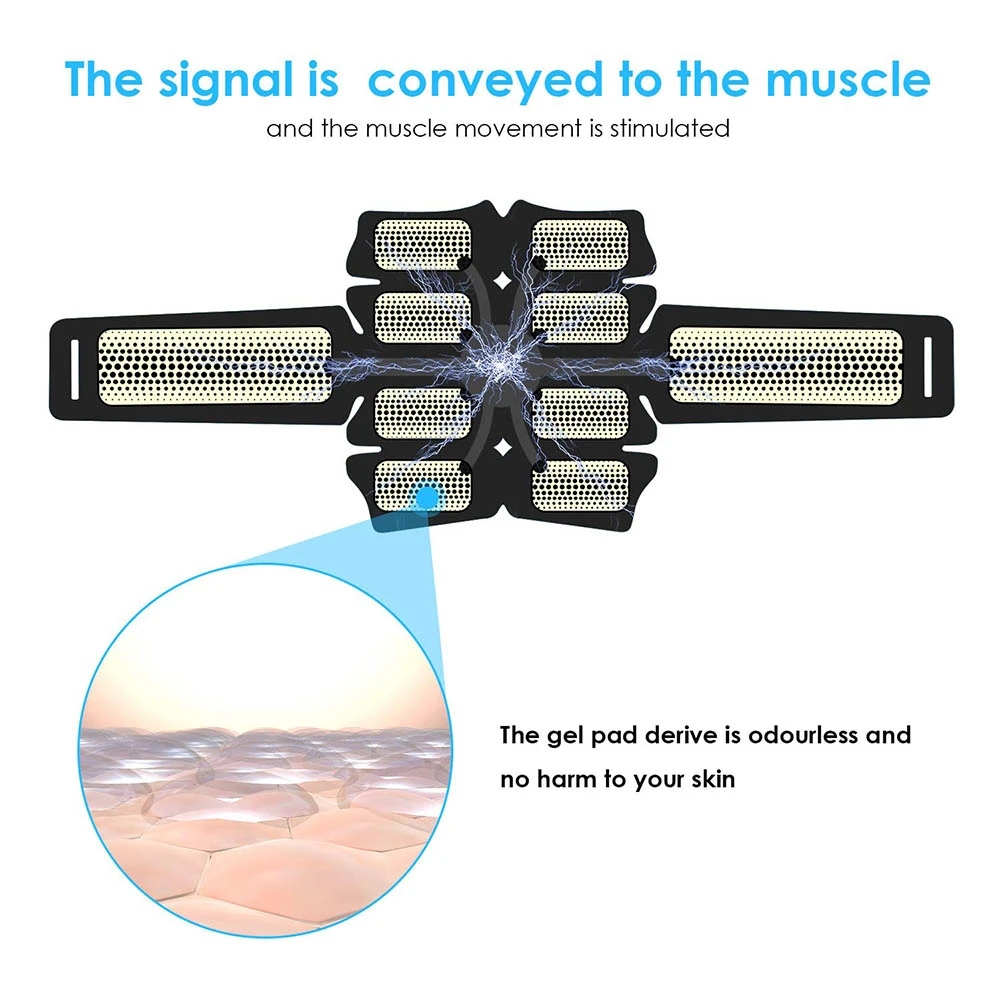 EMS Abdominal Muscle Stimulato - Home Gym Options ulasan dan harga