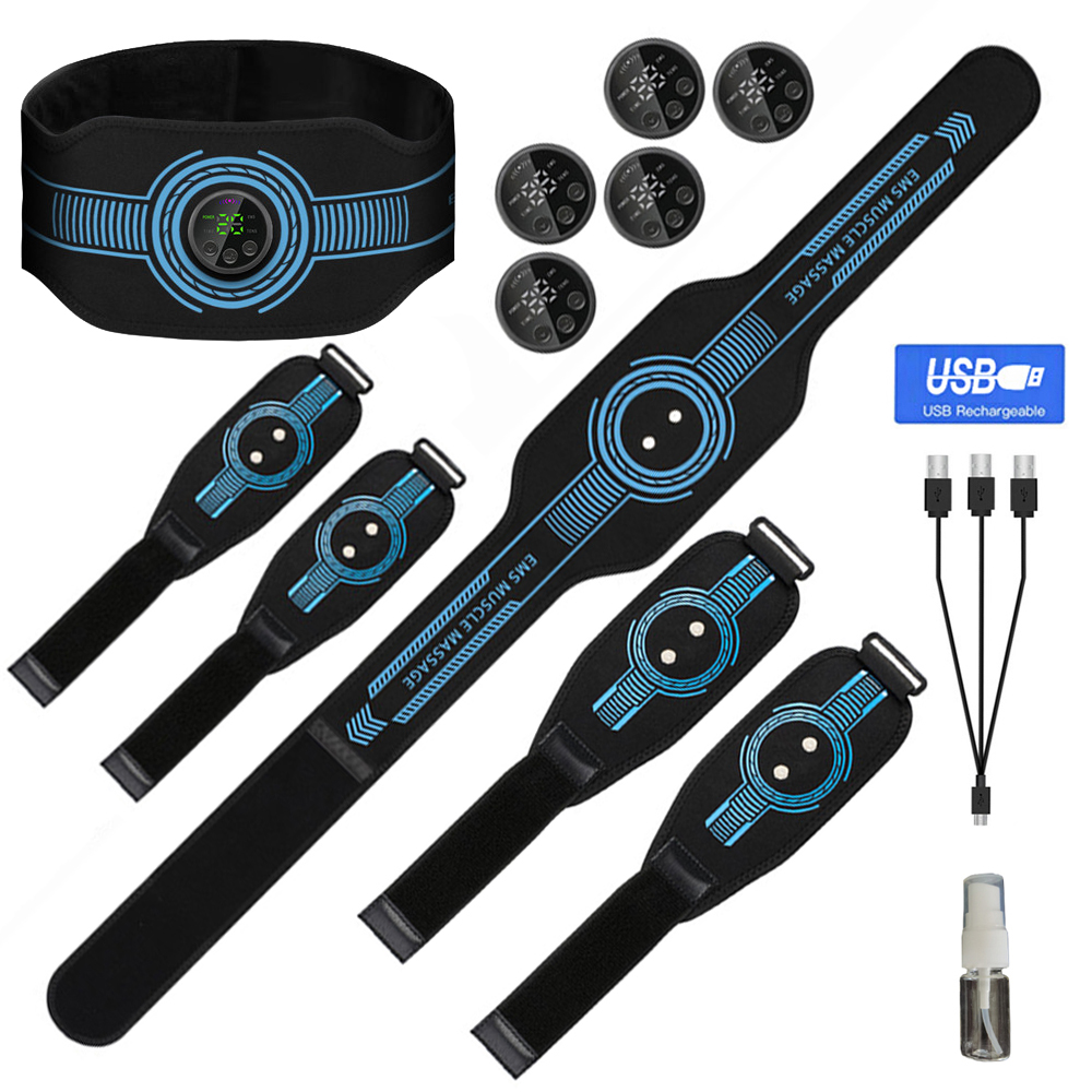 USB Rechargeable Abdominal Mus - Weight Belt Lifting ulasan dan harga