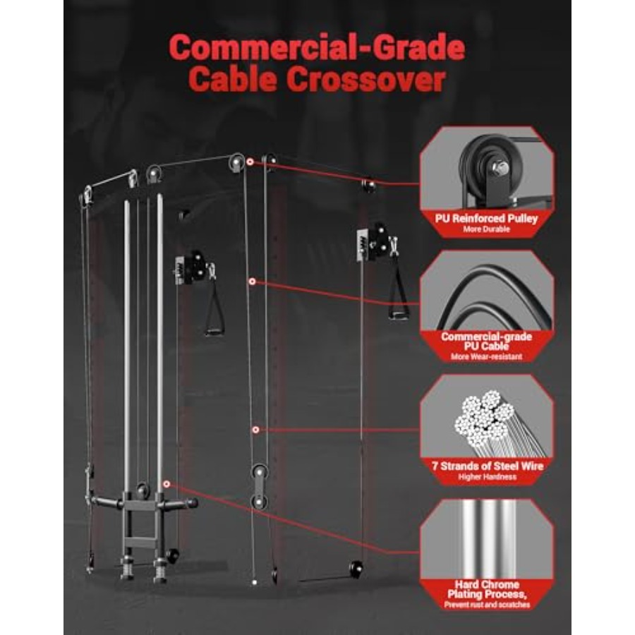 Power Cage Multi-Functional Po - Home Gym System ulasan dan harga