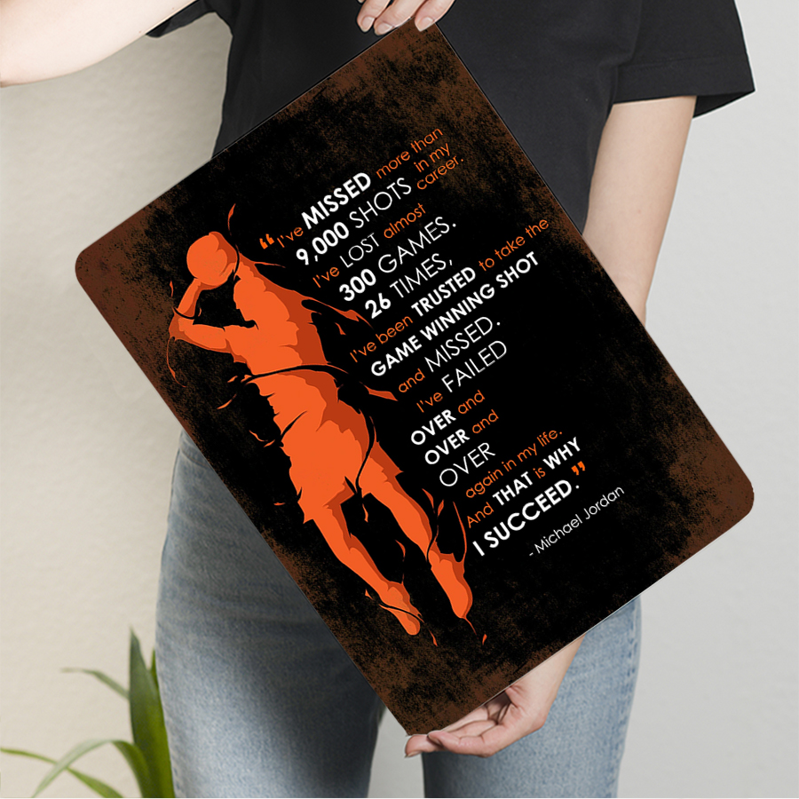 Michael Jordan Inspirational Q - Home Gym Quotes ulasan dan harga
