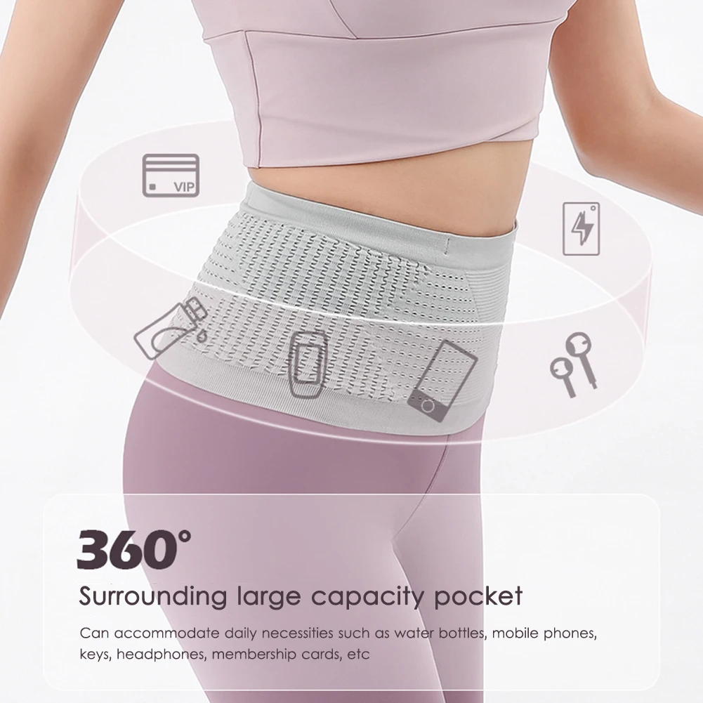 Seamless Invisible Running Wai - Weight Belt Lifting ulasan dan harga