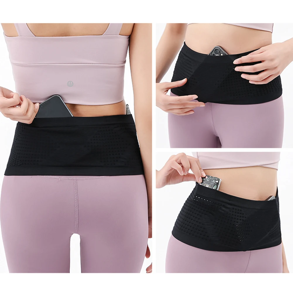 Seamless Invisible Running Wai - Weight Belt Lifting ulasan dan harga