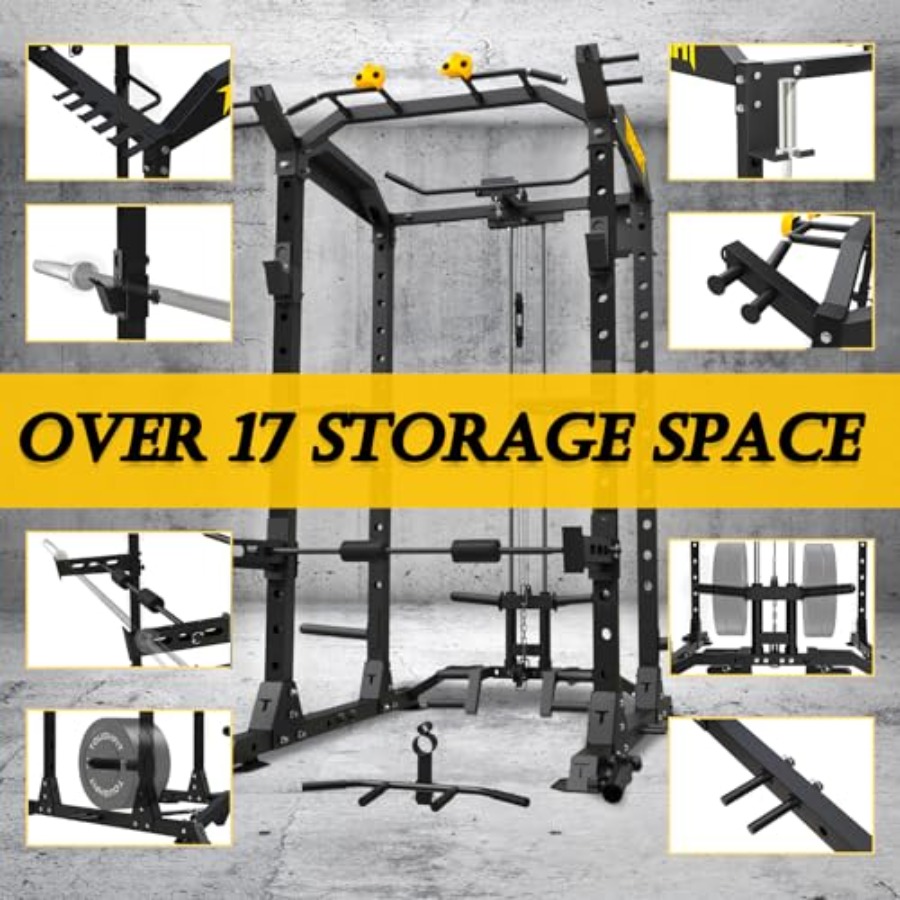 2024 Upgraded T2 Power Cage Mu - Home Gym System ulasan dan harga