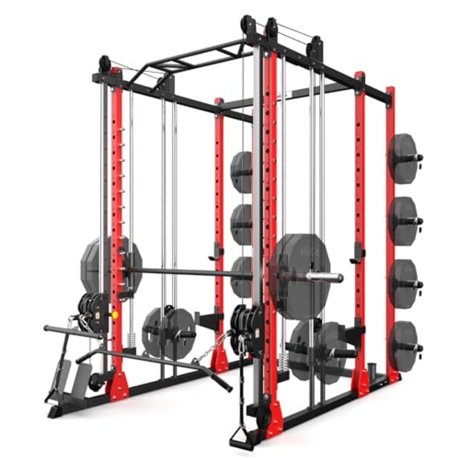 All-in-One Power Rack with Smi - Home Gym System ulasan dan harga