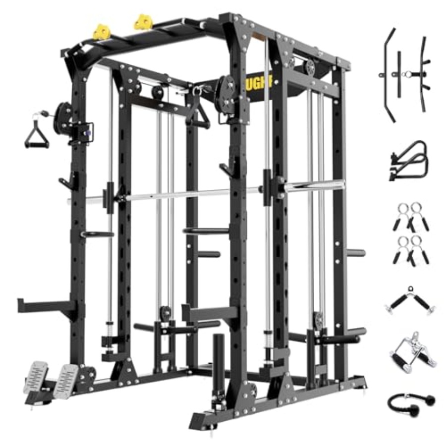 F4 Smith Machine Power Cage wi - Home Gym System ulasan dan harga