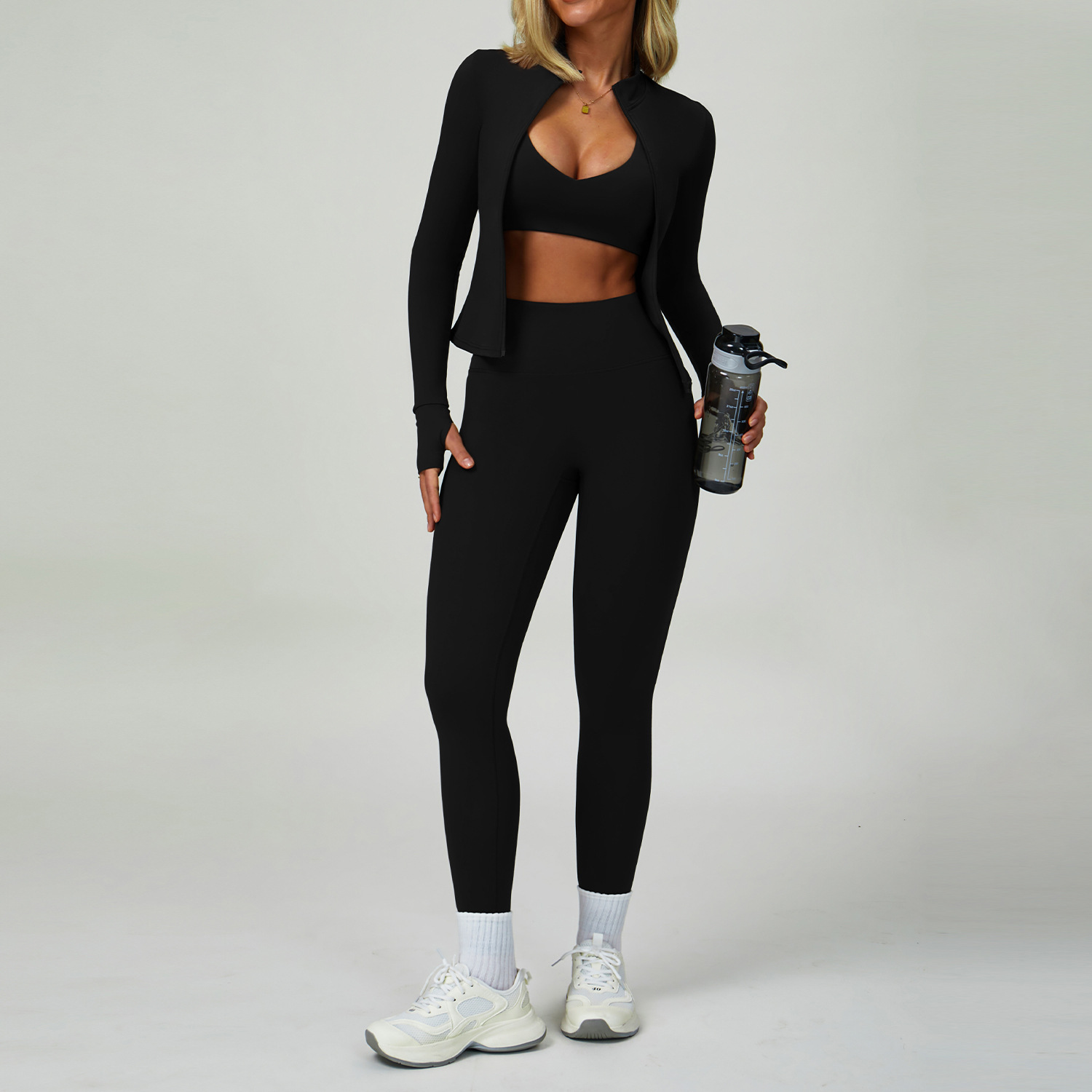 2-3PCS Yoga Suit Women Tracksu - Home Gym Leg Press ulasan dan harga
