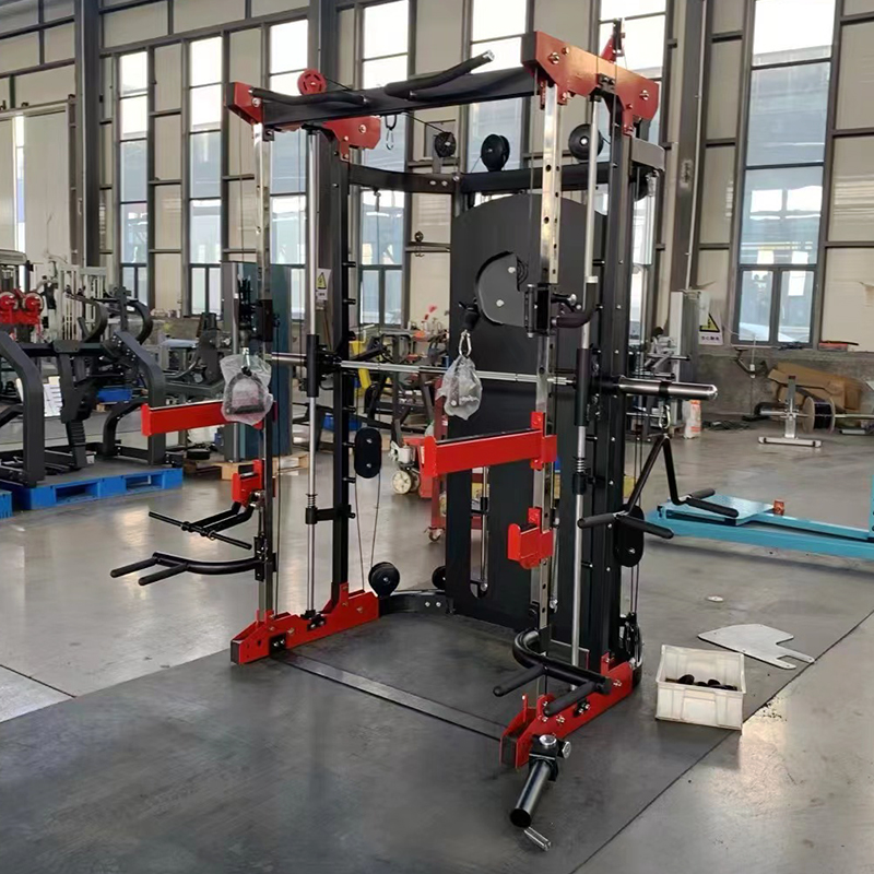 Commercial Multi Smith Machine - Home Gym Leg Press ulasan dan harga