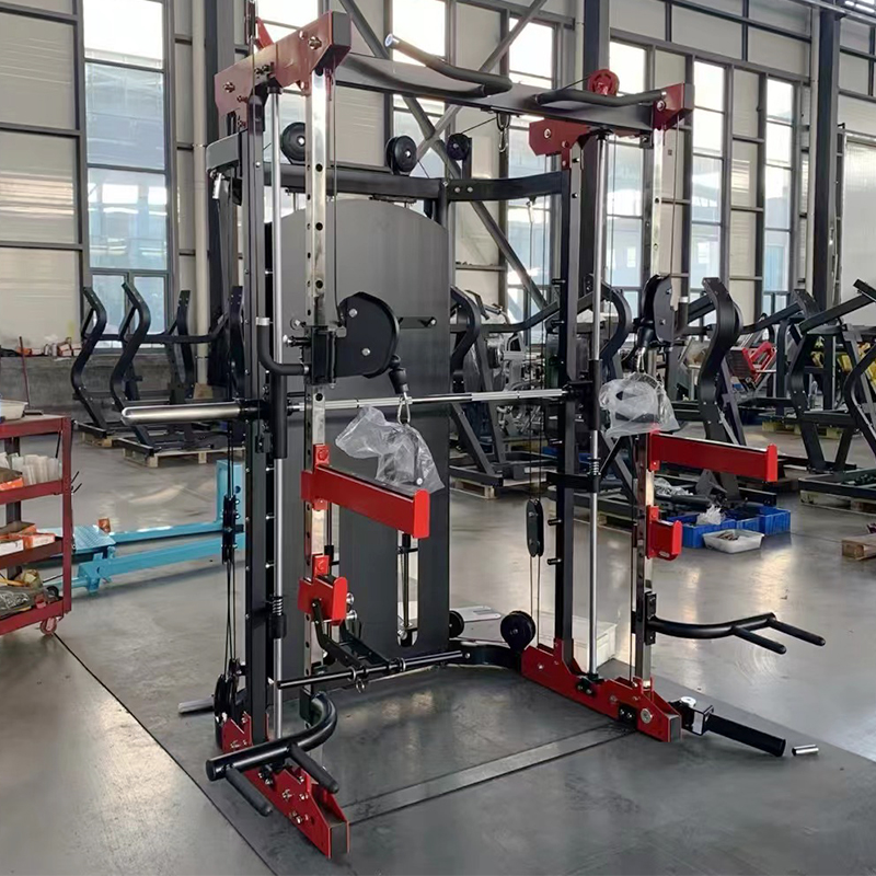 Commercial Multi Smith Machine - Home Gym Leg Press ulasan dan harga