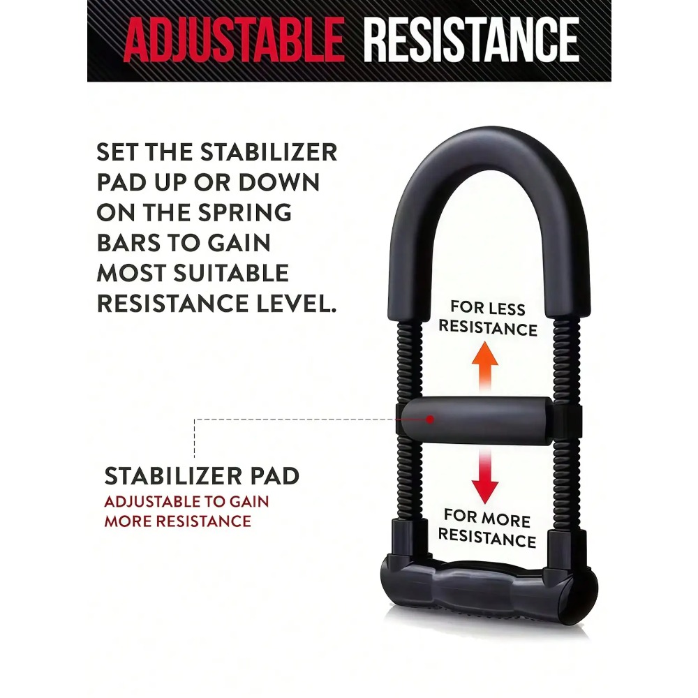 Adjustable Tension Wrist Stren - Grip Strengthener Pro ulasan dan harga