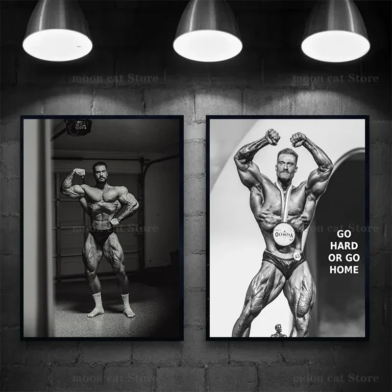 Canvas Painting Chris Bumstead - Home Gym Quotes ulasan dan harga