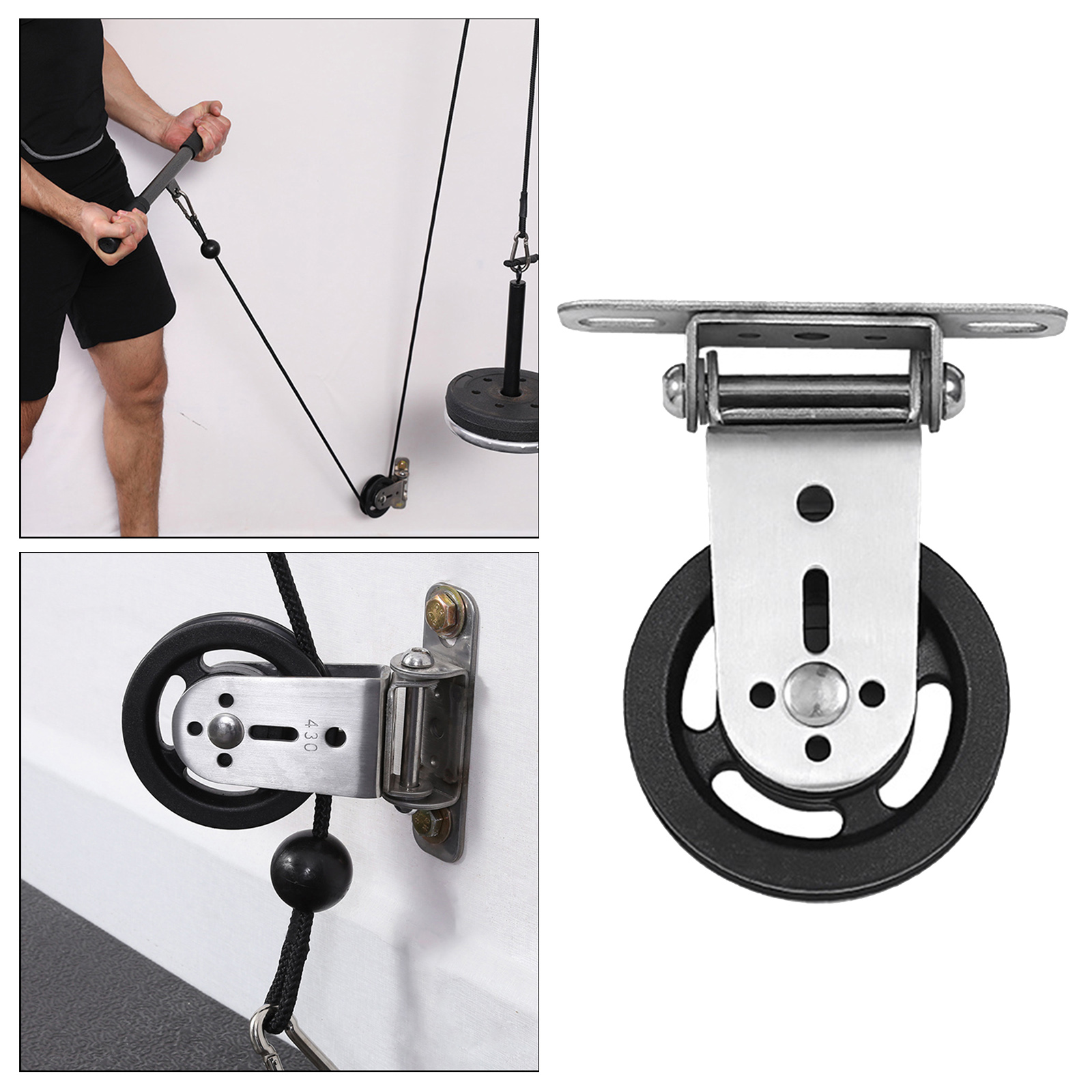 Gym Fitness Pulley Cable Syste - Home Gym Diy ulasan dan harga