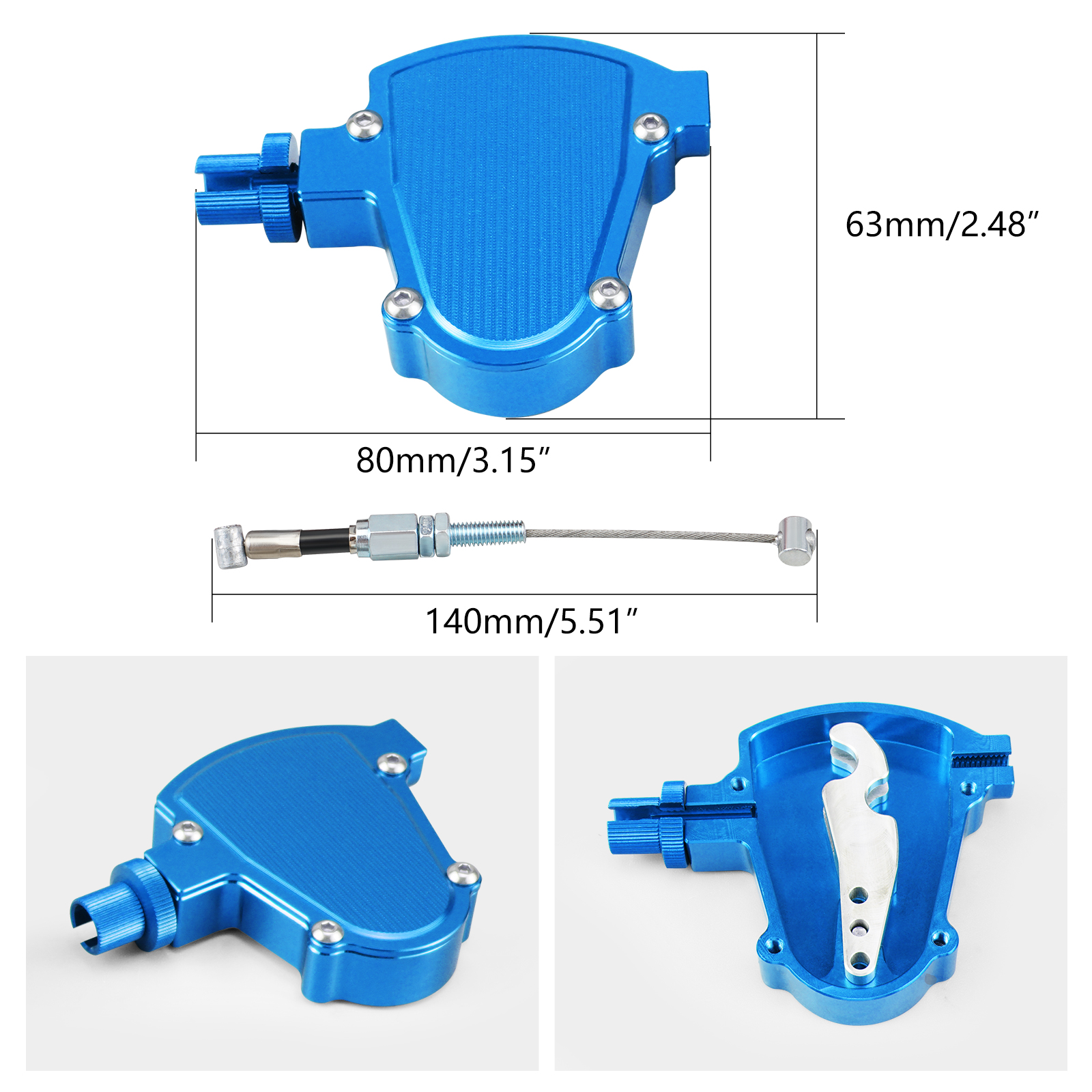 CNC Stunt Clutch Easy Pull Cab - Lat Pulldown Cable ulasan dan harga