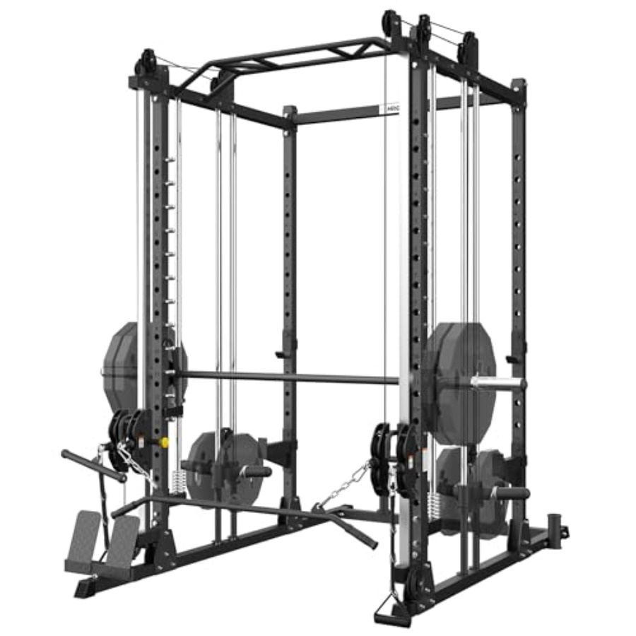 All-in-One Power Rack with Smi - Home Gym System ulasan dan harga
