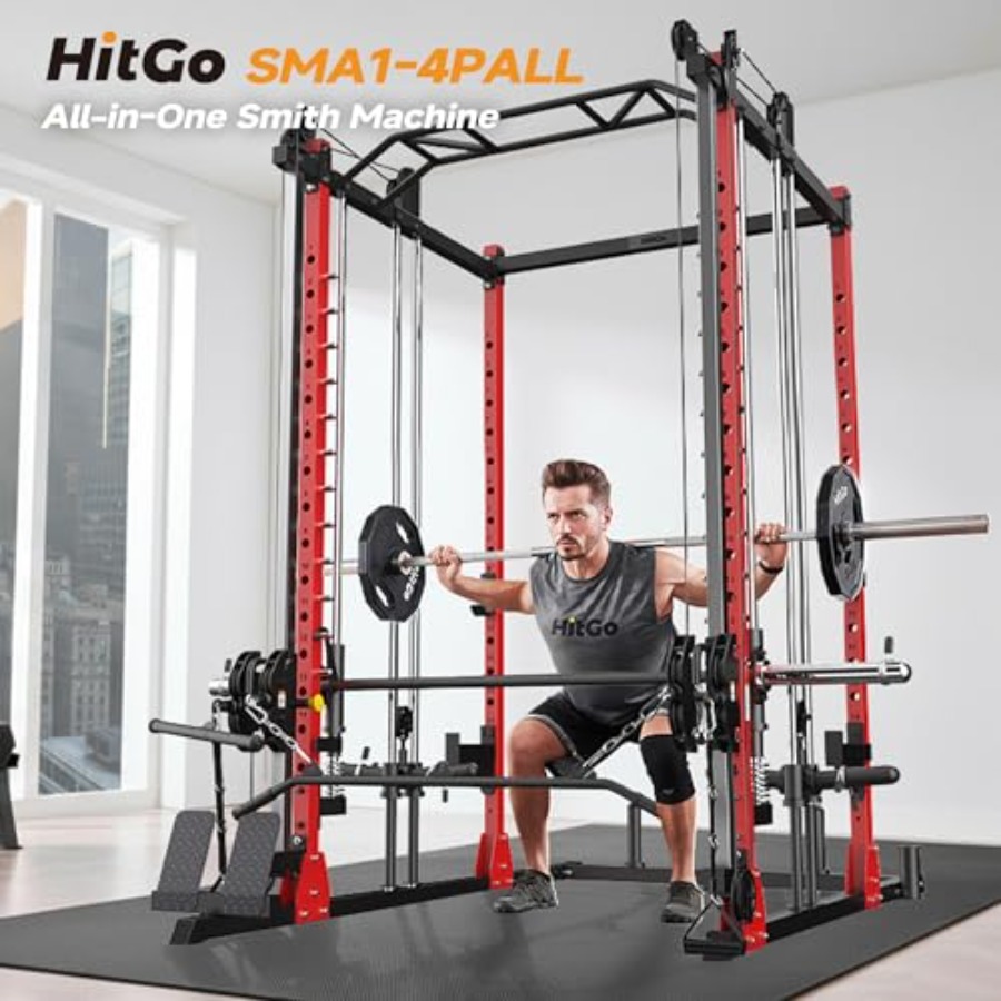 All-in-One Power Rack with Smi - Home Gym System ulasan dan harga